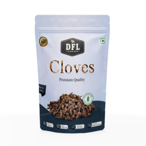 Front view of a 250g pack of cloves, featuring the product label.