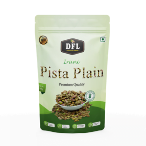 dry fruits Front view of a 250g pack of plain pistachios (Pista), featuring the brand logo and product label.