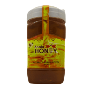 Sonia Honey 1kg jar, pure natural honey, clear labeling with brand and weight visible