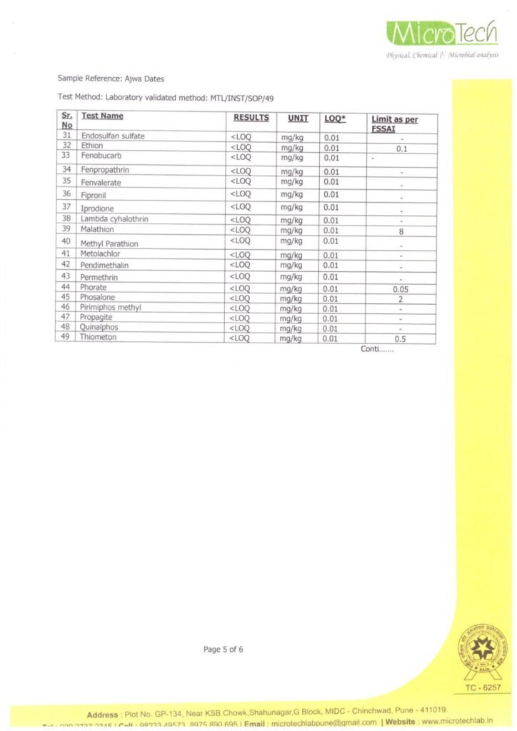 lab test report 5